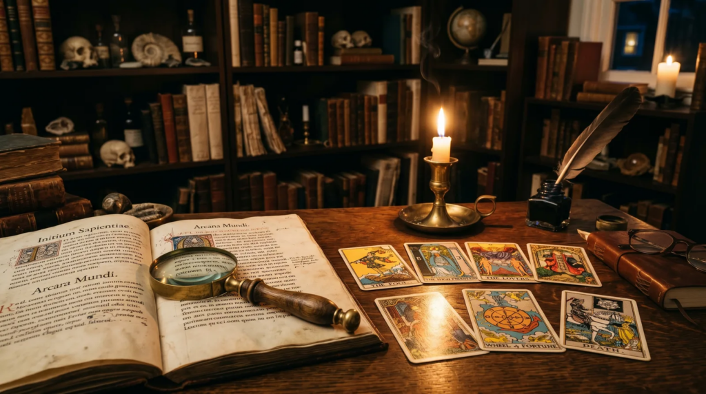 The tarot historian