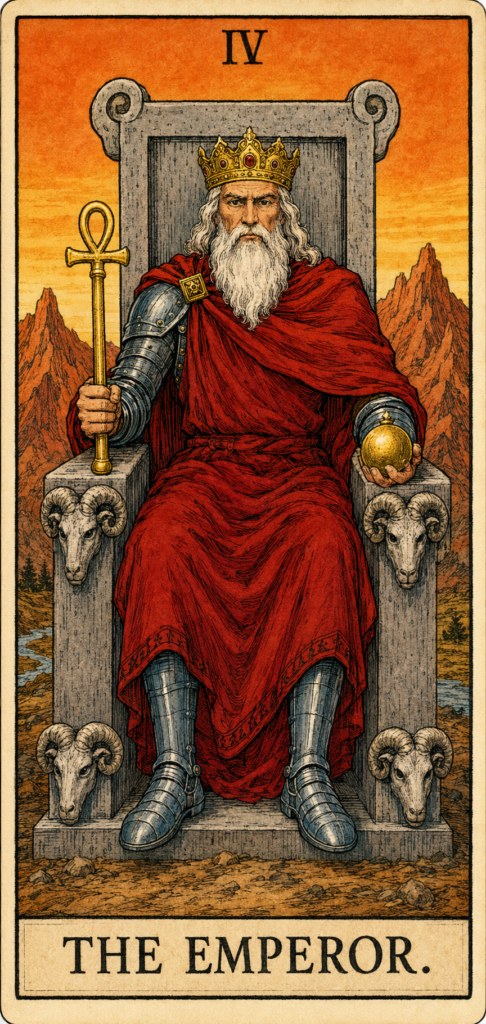 The Emperor tarot meaning