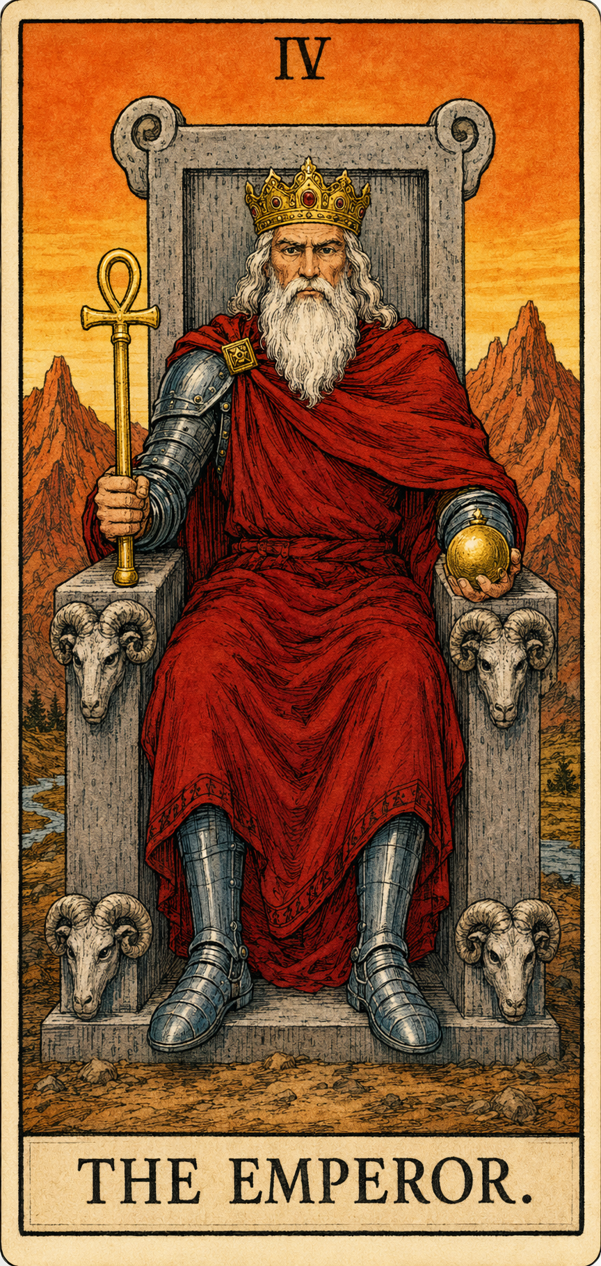 The Emperor Tarot Meaning