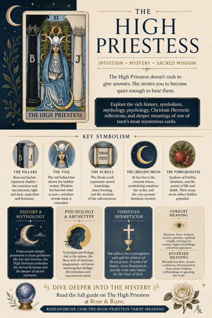 the high priestess tarot meaning